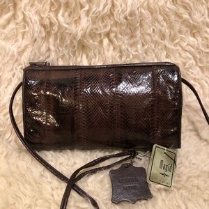 Vintage Magid Snakeskin Crossbody